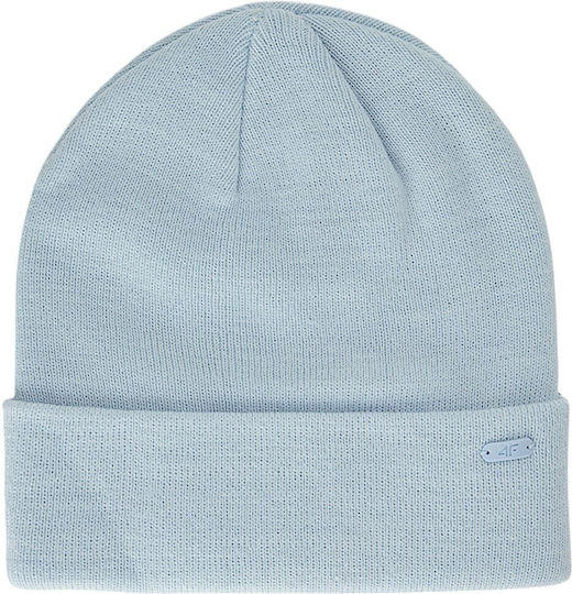 Beanie Männer Beanie Gestrickt in Hellblau Farbe