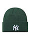 Beanie Unisex Beanie Knitted in Green color