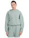 Women's Sweatshirt Hooded Turquoise