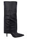 Damenstiefel mit hohem Absatz Schwarz