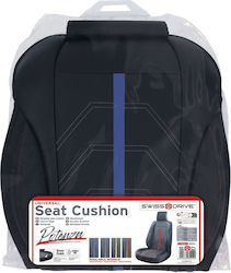 Swissdrive Universal Car Seat Cover Potenza Black Blue 1 Piece