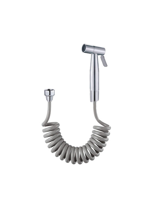 ACP Wandmontage Satz Bidet Silber