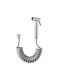 ACP Wall Mounted Bidet Set Silver