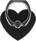 Ring-Halter Herz Schwarz