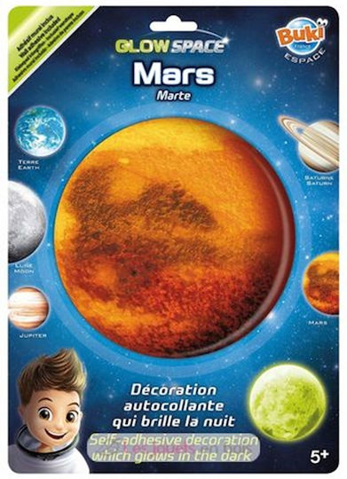Autocolant de Perete Mars Fosforescent Glow Dark #buk-3df8