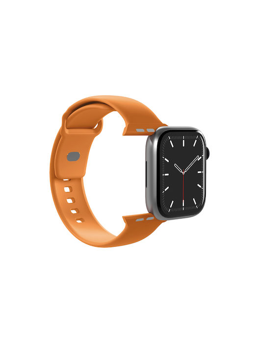 Puro Icon Λουράκι Σιλικόνης Πορτοκαλί (Apple Wa...