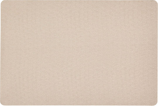 Plastic Placemat Beige 49x33cm Plastic Placemat Beige 49x33cm