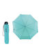 Rain Windproof Umbrella Compact Turquoise