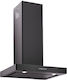 Proff Kamin-Dunstabzug 60cm Schwarz