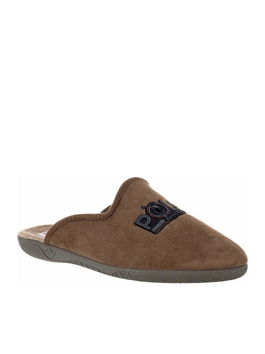 Adam's Shoes Men's Slipper Khaki
