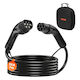 Vevor Electric Car Three-phase Charging Station Cable 7m Type 2 - Type 2 OBDDCCDXSTQ16PXN1001V8