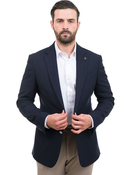 Massimo Veneziani Men's Suit Jacket Navy