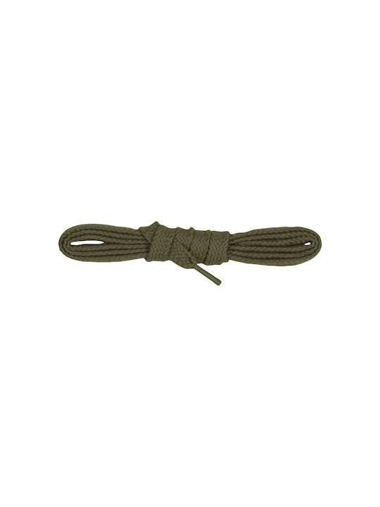 Bergal Laces Flat 100cm Malt Κορδονια Πλακε 100 Εκατοστα Δεν Λυνονται Χρωμα Ανοιχτο Πρασινο