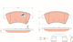 Trw Gdb1673 Brake Pad Set Disc Brake
