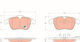 Trw Brake Pad Set Disc Brake Gdb1683