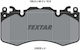 Textar 2465901 Brake Pad Set Disc Brake
