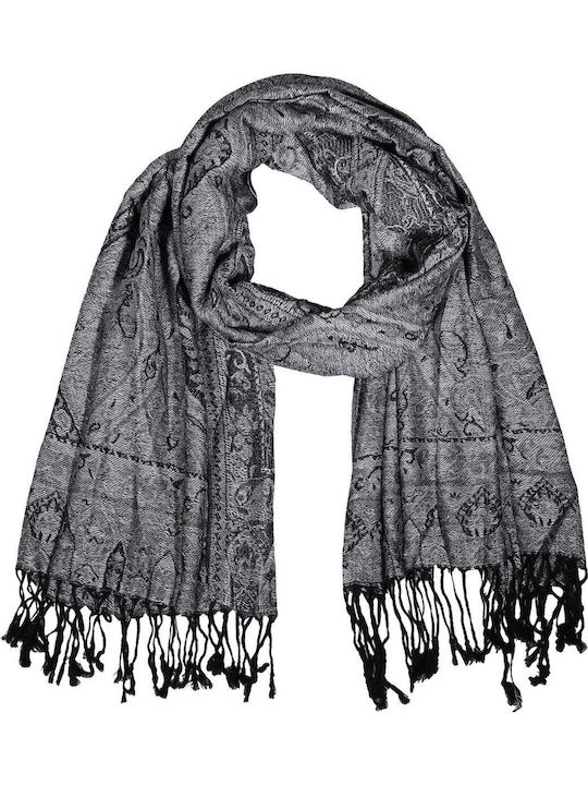 Akzent Damen Schal Gray