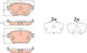 Trw Gdb2155 Brake Pad Set Disc Brake