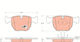 Trw Brake Pad Set Disc Brake Gdb1261