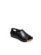 Leder Sandalen Anatomisch Schwarz