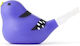 Kikkerland Bird Παιχνίδι Μπάνιου μώβ
