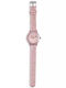 Konges Slojd Kids Analog Watch with Rubber/Plastic Strap Pink