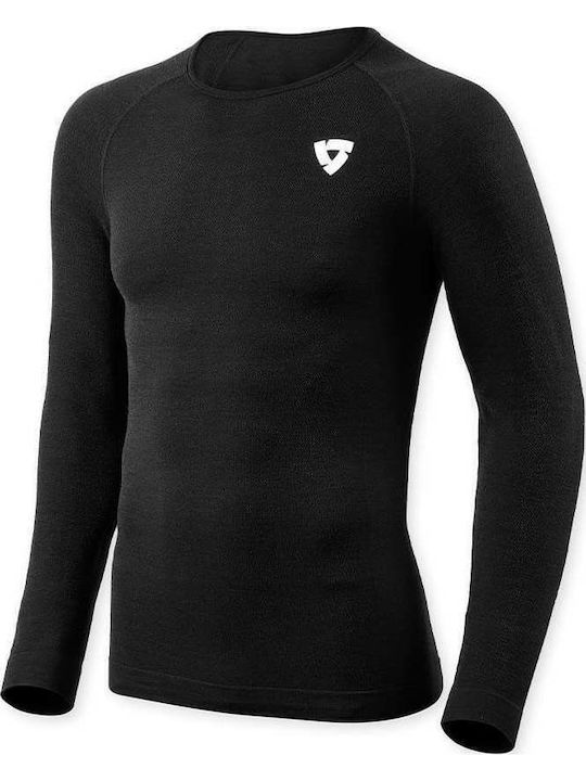 Rev'IT Herren Thermo Langarmshirt Schwarz