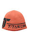 Beanie Unisex Beanie Knitted in Orange color