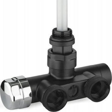 235mk50 Schwarze Apm Eckventil Mono Schwarze Thermo 50mm M30x1,5 Cu Pex 1 2x3 4 G.zt.kt.mono