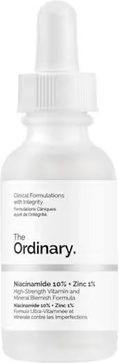 The Ordinary Niacinamide 10% +Zinc 1% Serum Face with Niacinamide for Imperfections 30ml