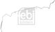 Febi Bilstein Brake Hose 170288