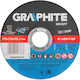 Graphite Cutting Disc Metal Hole Diameter 115mm 10pcs
