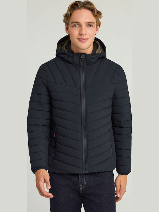 Funky Buddha Μπουφάν Navy Μπλε