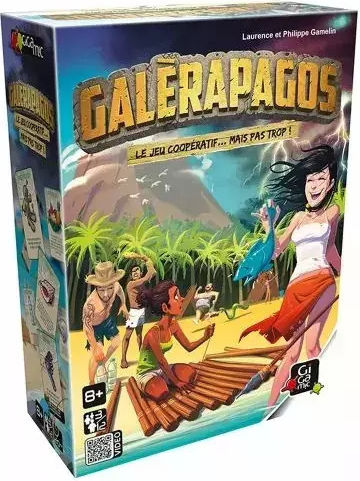 Brettspiel Survival Game für 3-12 Spieler 10+ Jahre (FR) Gigamic