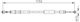 Handbrake Cable Bosch 1 987 482 025