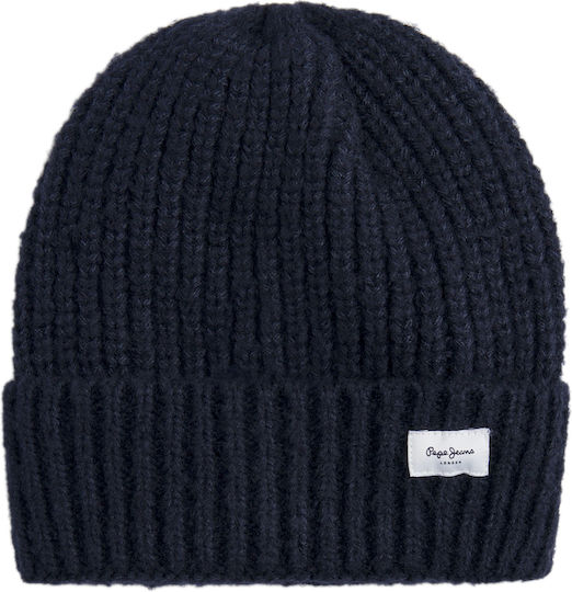 'weneba' Beanie Γυναικείος Σκούφος Πλεκτός σε Μπλε χρώμα