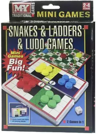 Настолна игра Snakes & Ladders & Ludo за 2-4 играчи 640372 (EN) Chippo