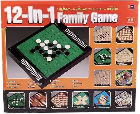 Настолна игра 12 in 1 Family Games за 2 играчи 5+ години 270858 (EN) Chippo