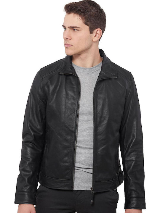 Holland Buffalo Leather Jacket Black