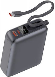 QCY PB20A 20000mAh 45W Γκρι QCY PB20A 20000mAh 45W Γκρι