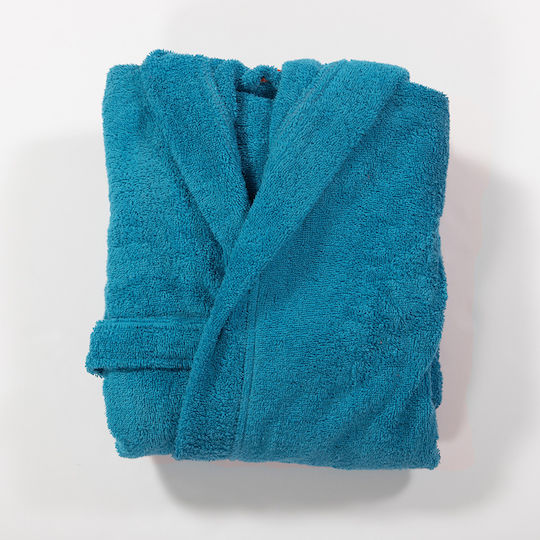 Nef-Nef Homeware Kids Hooded Bathrobe Color Kids Petrol Nef-Nef Homeware Kids Hooded Bathrobe Color Kids Petrol
