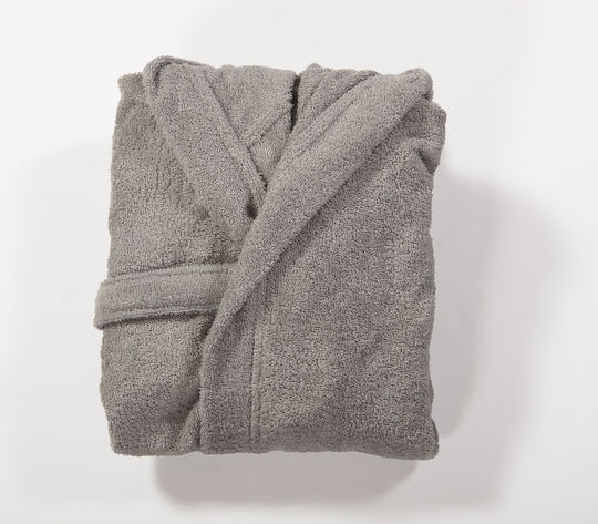 Nef-Nef Homeware Kids Hooded Bathrobe Color Kids L.grey