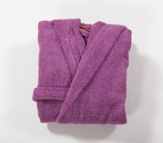 Nef-Nef Homeware Παιδικό Μπουρνούζι Color Kids Mauve με Κουκούλα