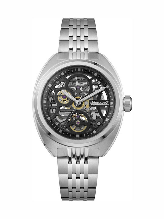 Ingersoll Men's Watch Automatic with Silver Metal Bracelet