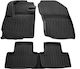 Citroen C-Crosser 5d 07>13 Mitsubishi Outlander XL 5d 06>12 Car Mats Rubber Raised Sides Button Set 5 Pieces