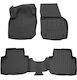 Skoda Kodiaq 5d 2024+ Car Mats Rubber Raised Sides Fasteners 4 Pieces Race Axion 5020164/st