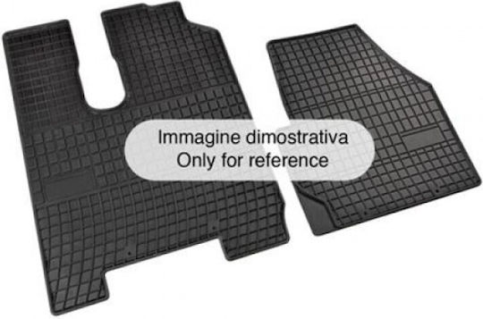 VW Touran I 5d 5/7 Seats 2003>2015 Raised Sides Rear 1 Piece Car Mat
