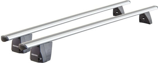 Dlkit102g Kit Typ G Ακρα Πόδια για Μπάρες Οροφής Delta Μαύρα Ασημί Menabo 1 Τεμάχιο Menabo 16770/mb