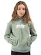 Kids Sweatshirt with Hood and Pockets Green