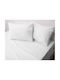 Viopros No3 Pillowcase Set White 50x70cm